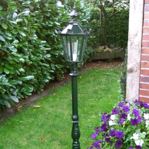 Außenleuchte, Nostalgie Gartenlampe stehend, Wegbeleuchtung Porto Pico, H.140cm