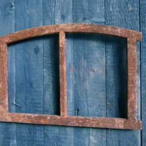 Eisenfenster, Stallfenster wie antik, Fenster f. Gartenmauer, Mense klein, 40x28