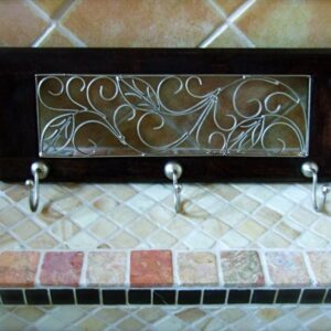 Wandgarderobe Menorca Flurgarderobe oder für Gästehandtücher, Garderobe spanisch